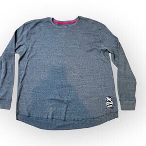 Ecko Unltd Men’s Gray Waffle Knit 3XL Sleeve Thermal Shirt Size Large